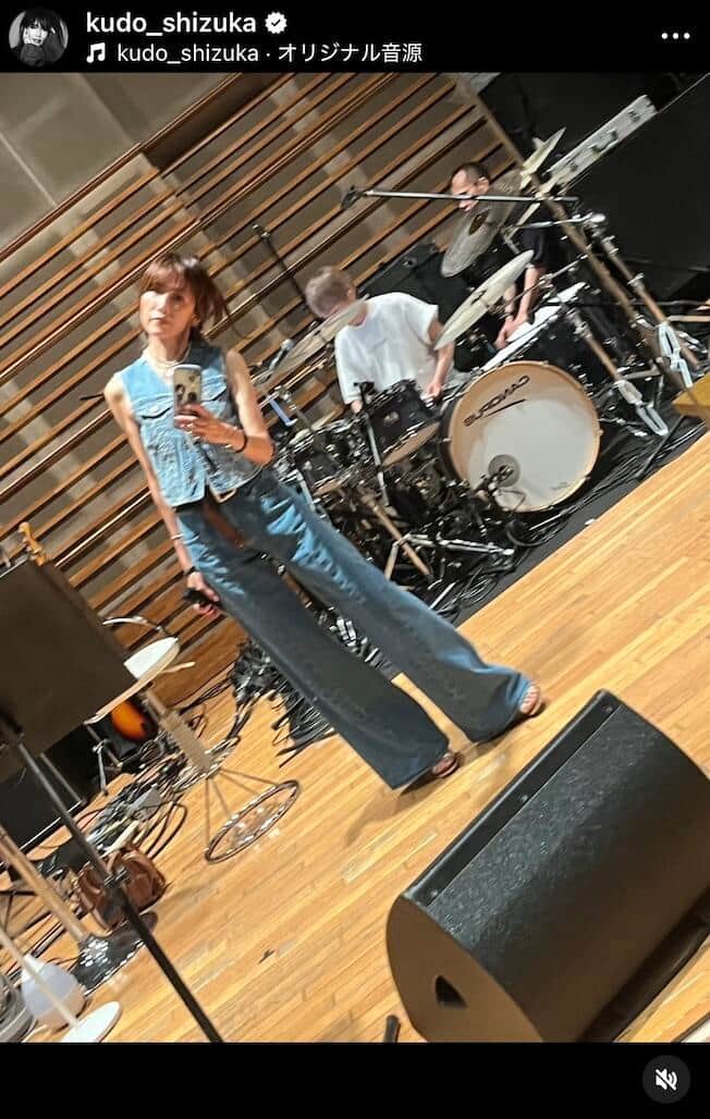 工藤静香さんのインスタグラム（＠kudo_shizuka）より