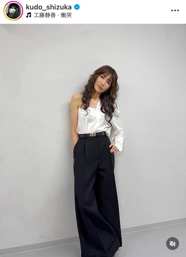 工藤静香さんのインスタグラム（＠kudo_shizuka）より