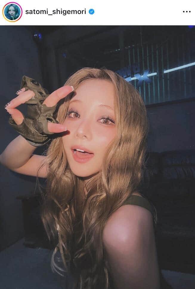 重盛さと美さんのインスタグラム（＠satomi_shigemori）より
