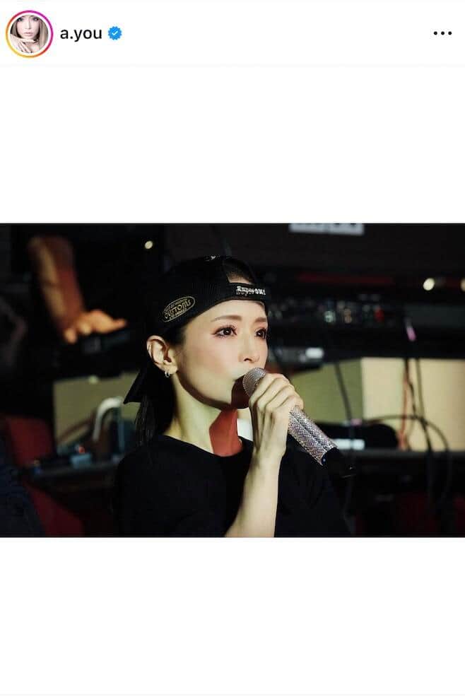 浜崎あゆみさんのインスタグラム（＠a.you）より