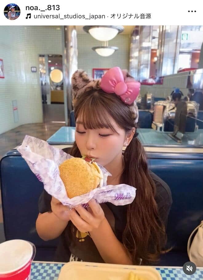 衣笠乃愛さんのインスタグラム（＠noa._.813）より