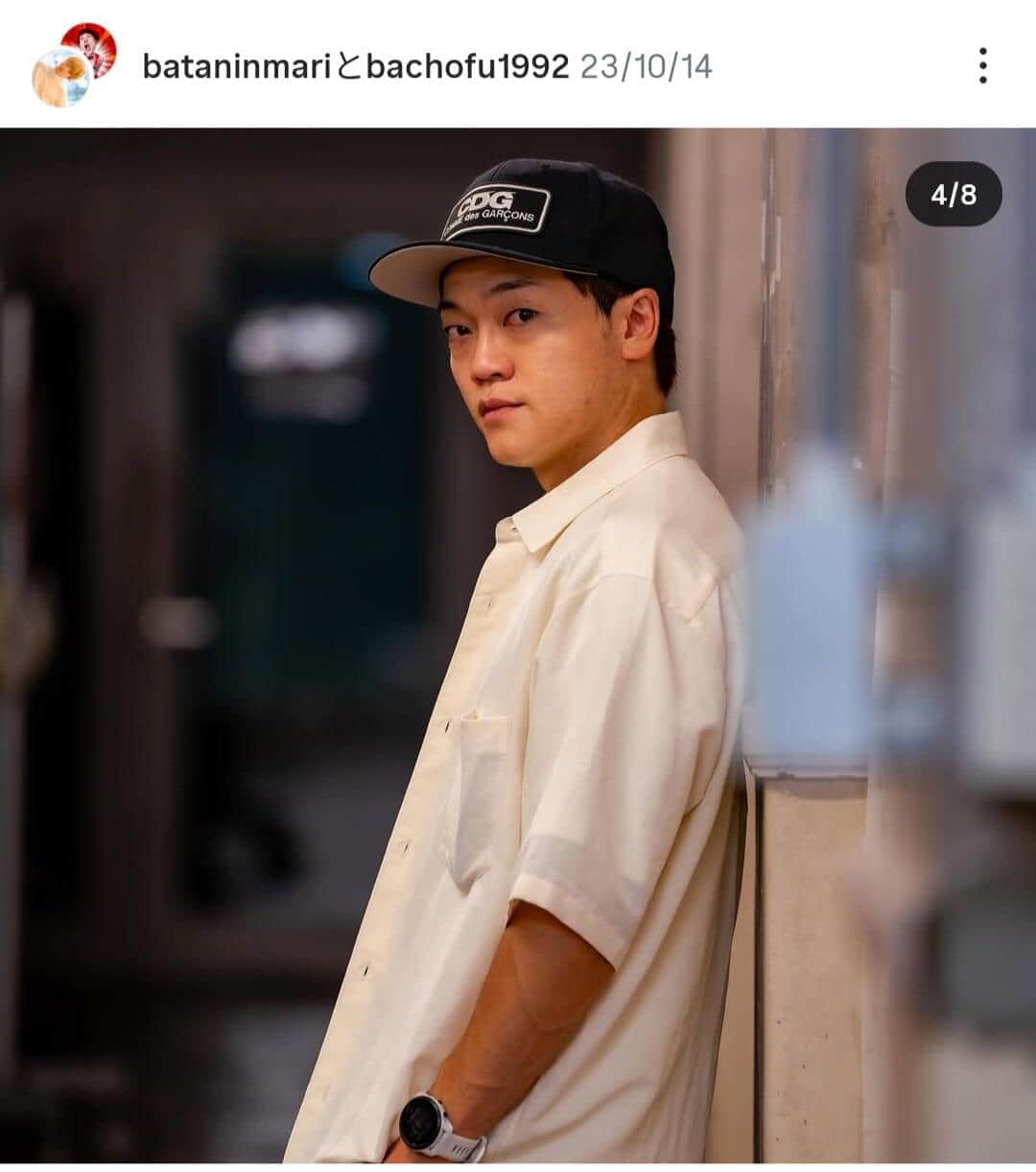 おばたのお兄さんのインスタグラム（＠bataninmari）より