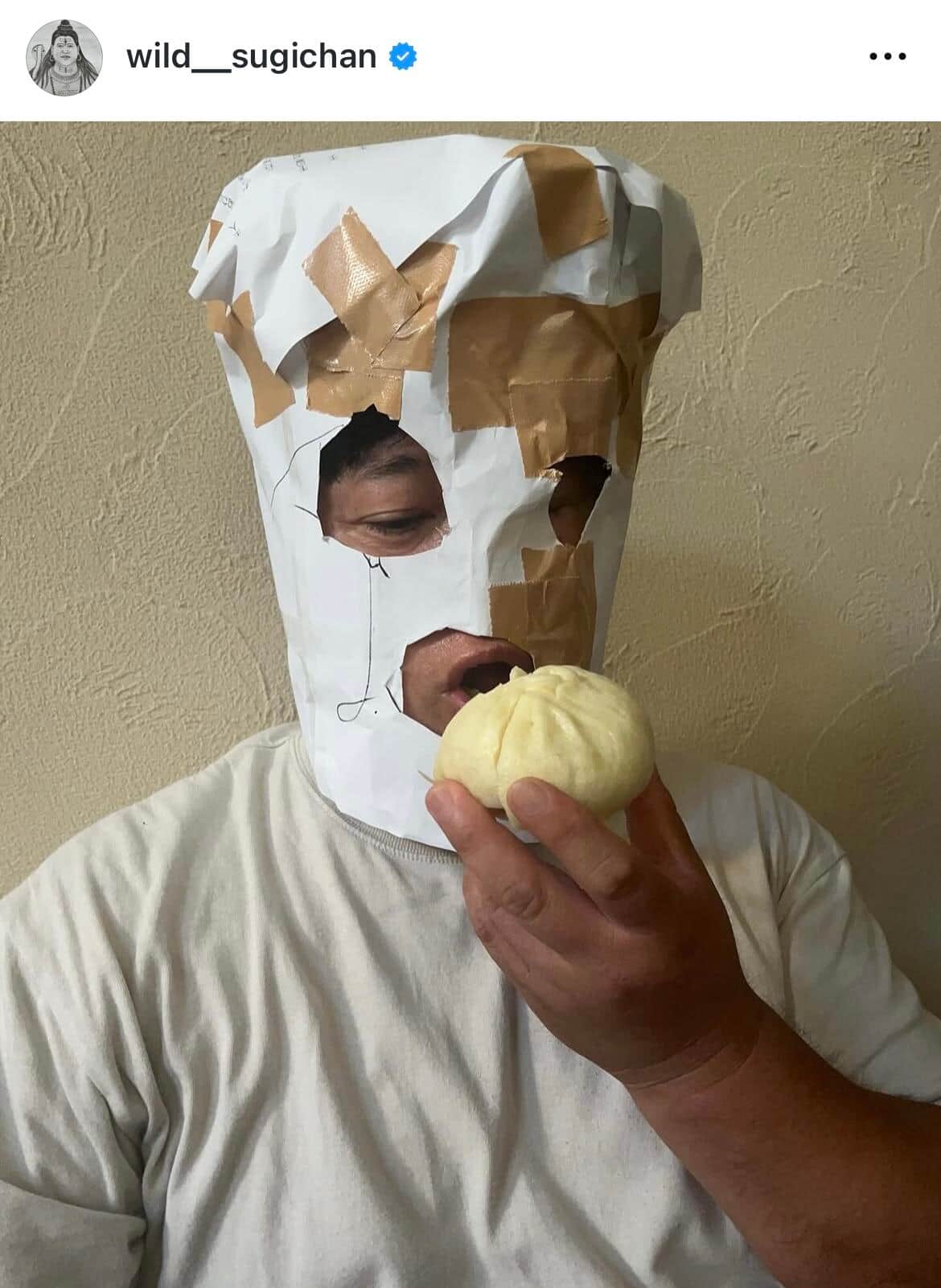 スギちゃんのインスタグラム（＠wild__sugichan）より
