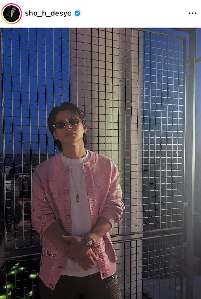 平野紫耀さんのインスタグラム（＠sho_h_desyo）より