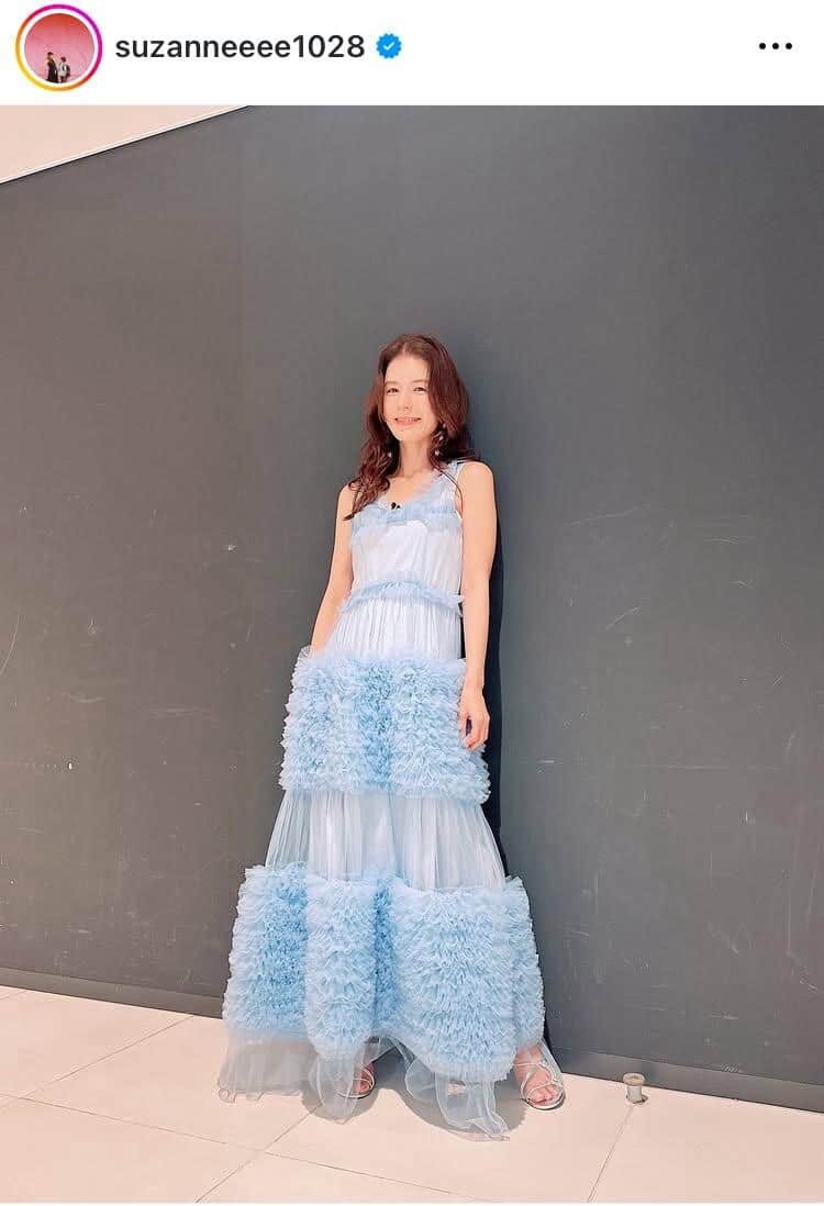 スザンヌさんのインスタグラム（＠suzanneeee1028）より
