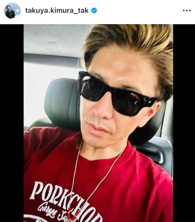 木村拓哉さんのインスタグラム（＠takuya.kimura_tak）より