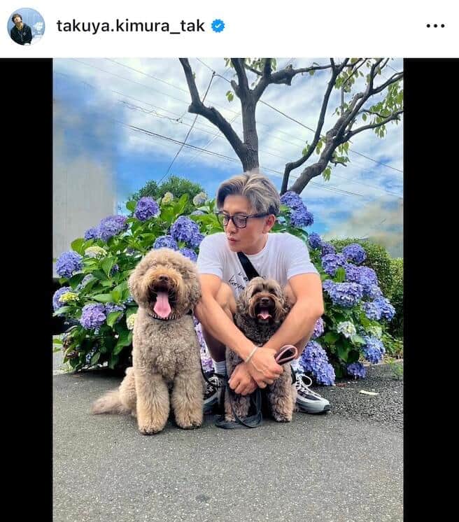 木村拓哉さんのインスタグラム（＠takuya.kimura_tak）より