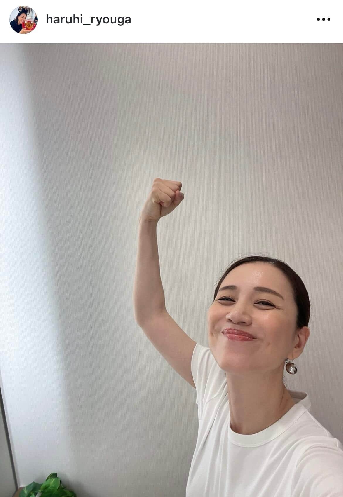 遼河はるひさんのインスタグラム（＠haruhi_ryouga）より
