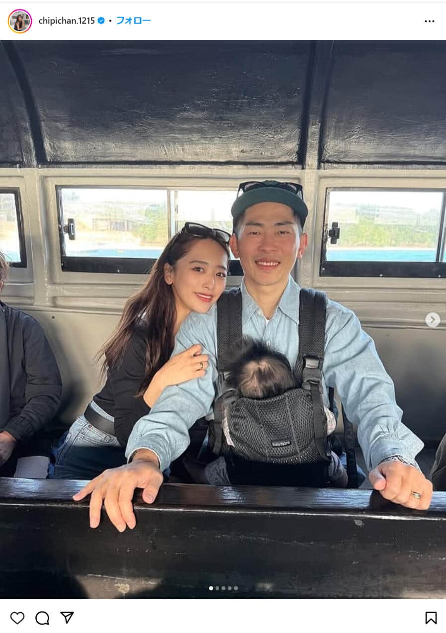 近藤千尋さんのインスタグラム（＠chipichan.1215）より