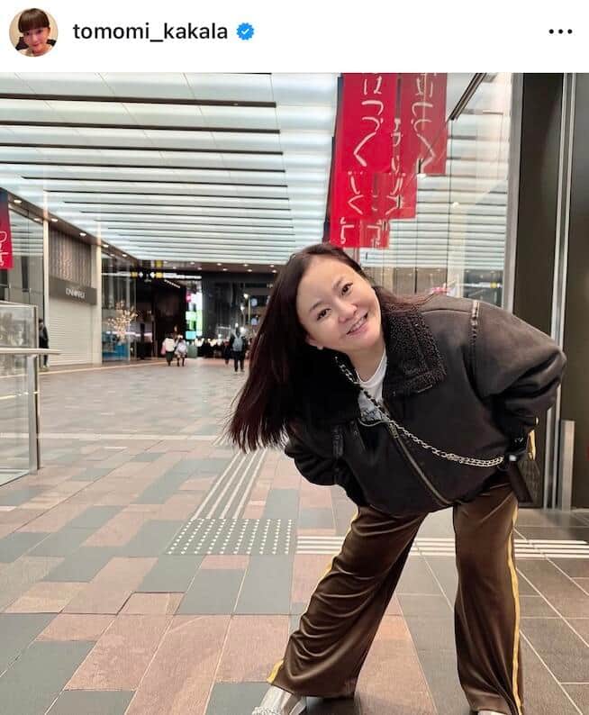 華原朋美さんのインスタグラム（＠tomomi_kakala）より