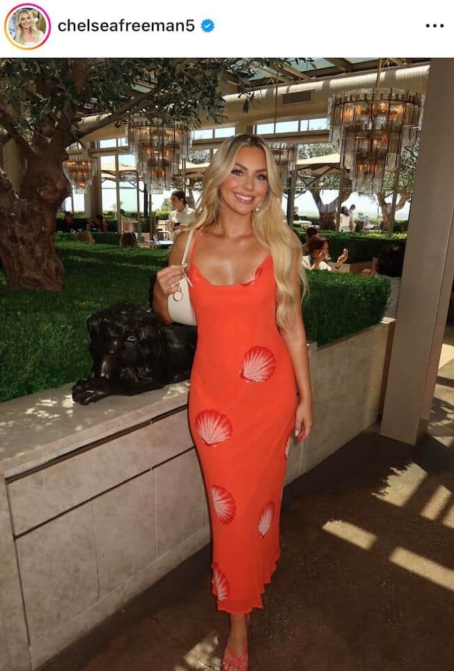 チェルシーさんのインスタグラム（＠chelseafreeman5）より