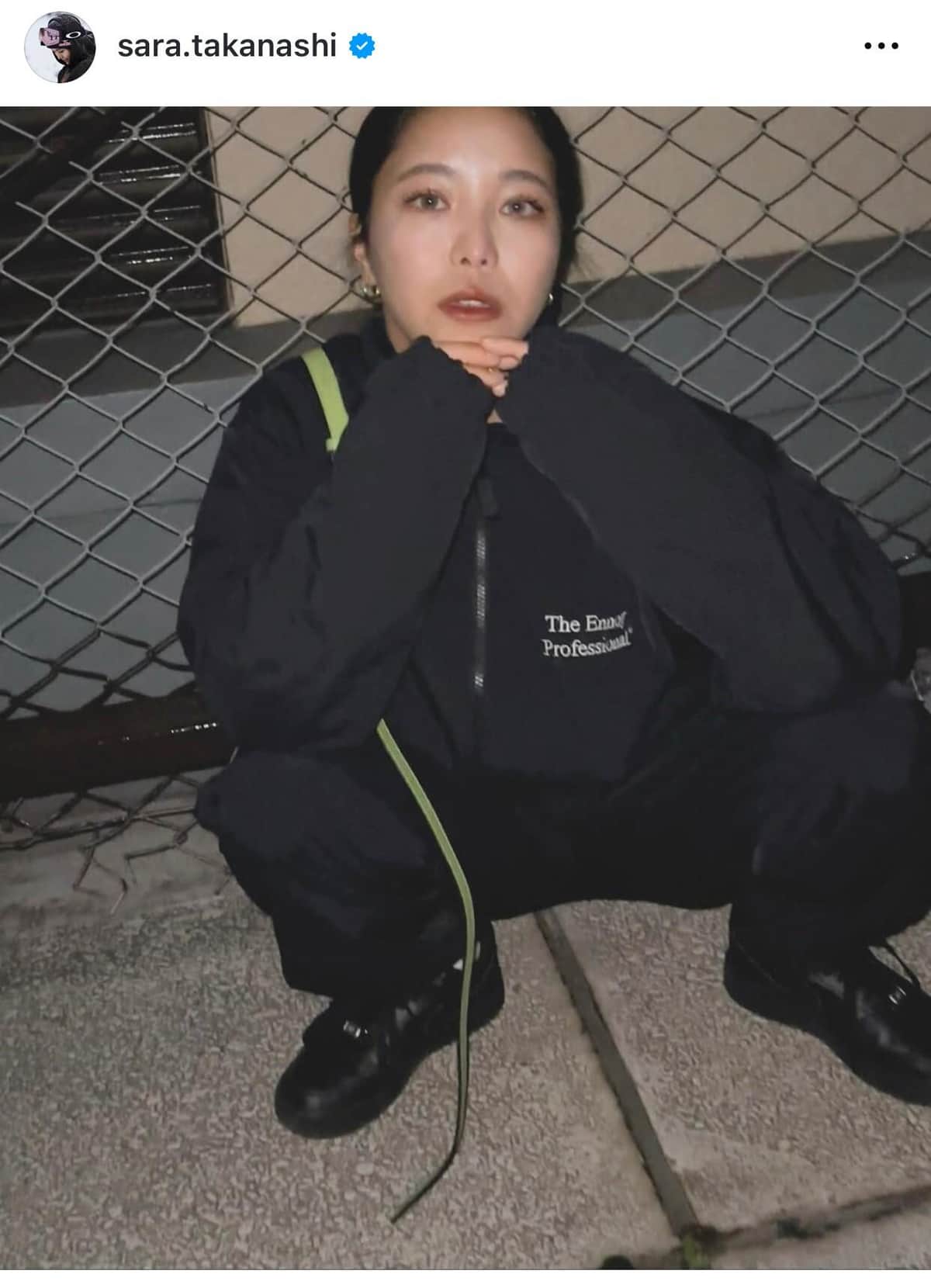 ポーズを決める高梨（本人インスタグラムより）