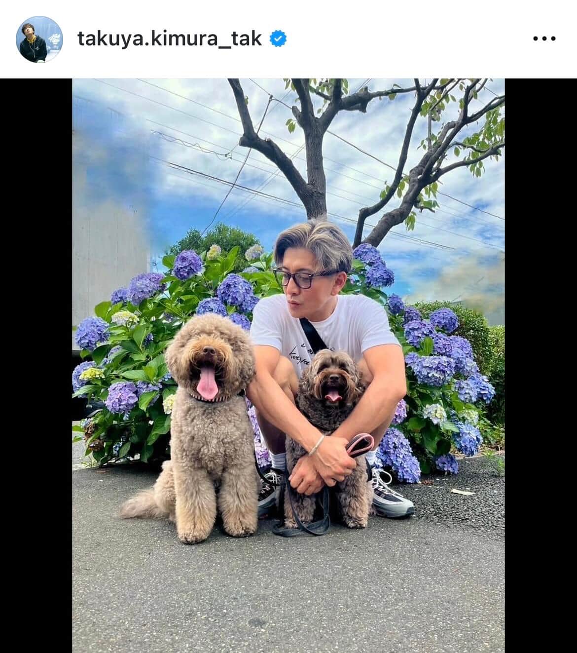 木村拓哉さんのインスタグラム（＠takuya.kimura_tak）より