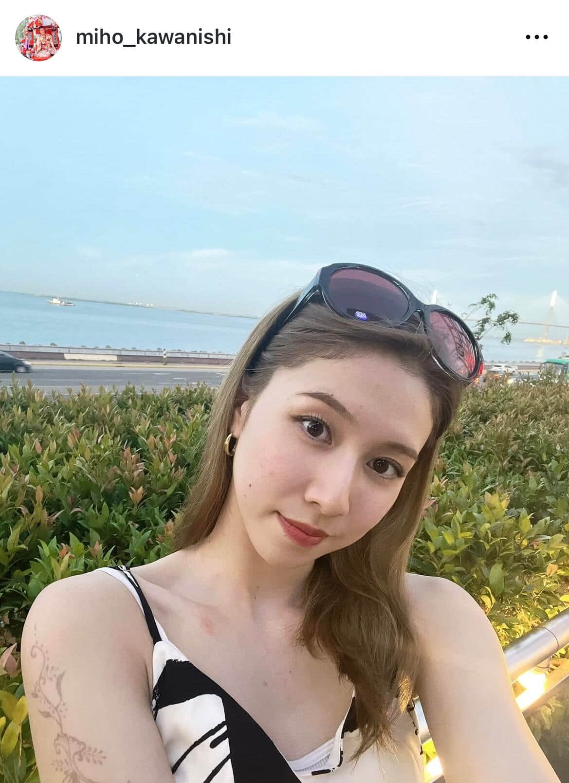 河西美帆さんのインスタグラム（＠miho_kawanishi）より