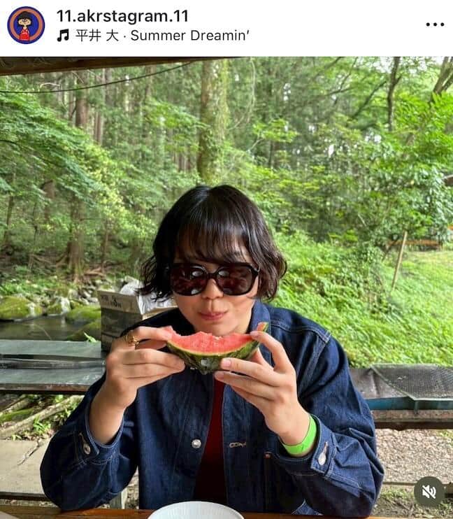 藤波朱理選手のインスタグラム（＠11.akrstagram.11）より