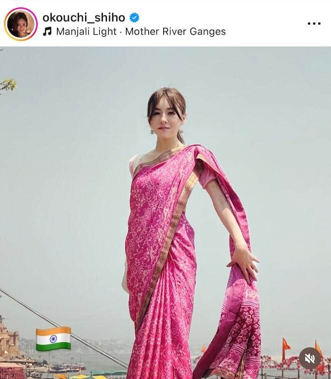 大河内志保さんのインスタグラム（＠okouchi_shiho）より