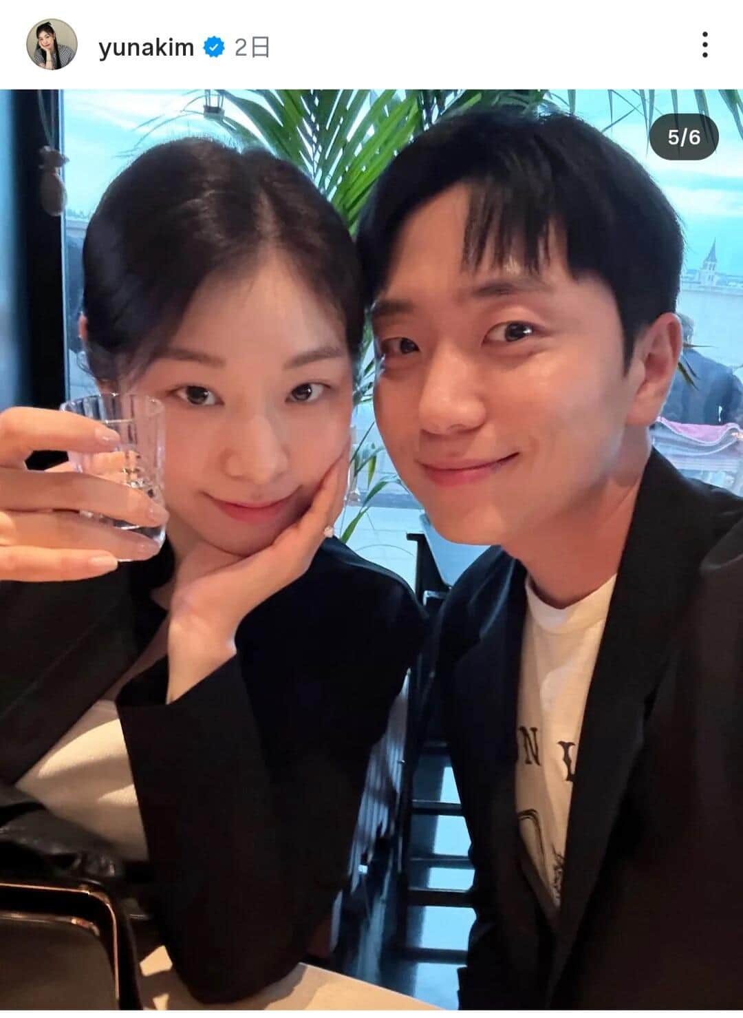 キム・ヨナさんのインスタグラム（＠yunakim）より