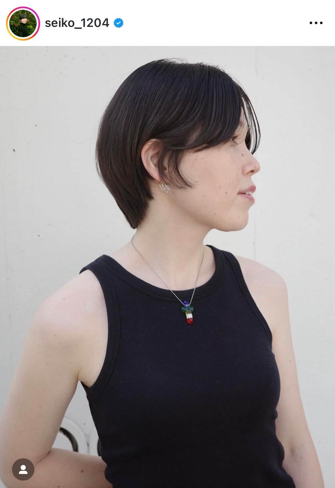 誠子さんのインスタグラム（＠seiko_1204）より