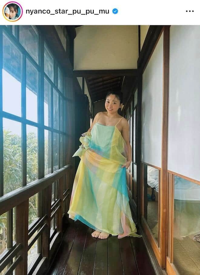 アンゴラ村長さんのインスタグラム（＠nyanco_star_pu_pu_mu）より