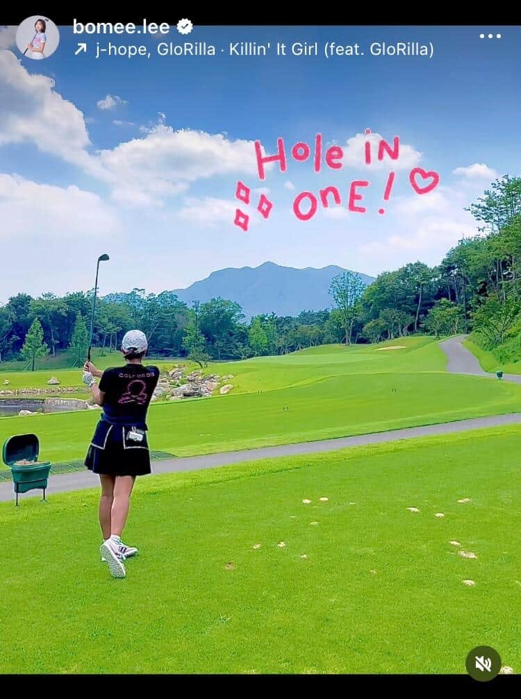 イ・ボミさんのインスタグラム（＠bomee.lee）より