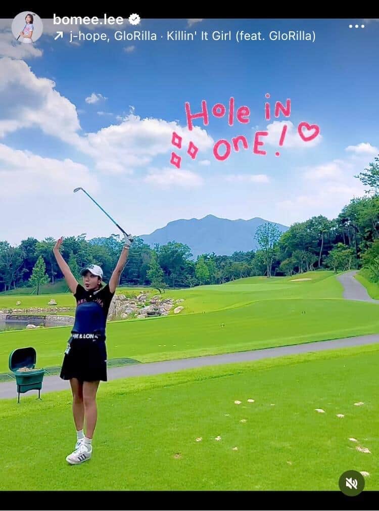 イ・ボミさんのインスタグラム（＠bomee.lee）より