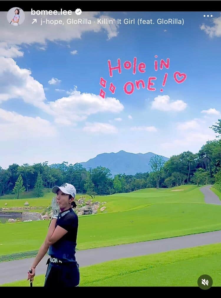 イ・ボミさんのインスタグラム（＠bomee.lee）より
