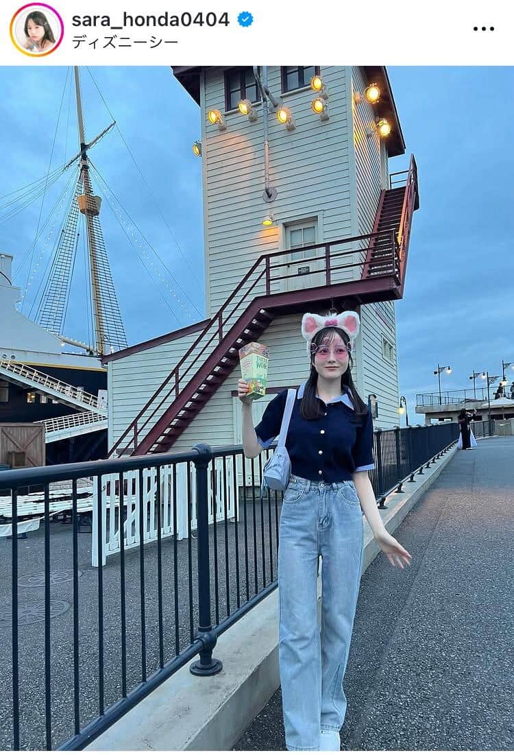 本田紗来さんのインスタグラム（＠sara_honda0404）より