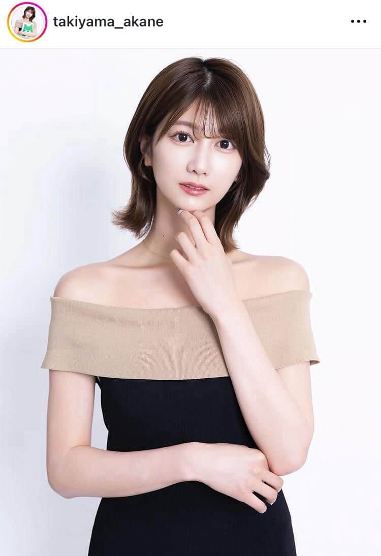 瀧山あかねさんのインスタグラム（＠takiyama_akane）より