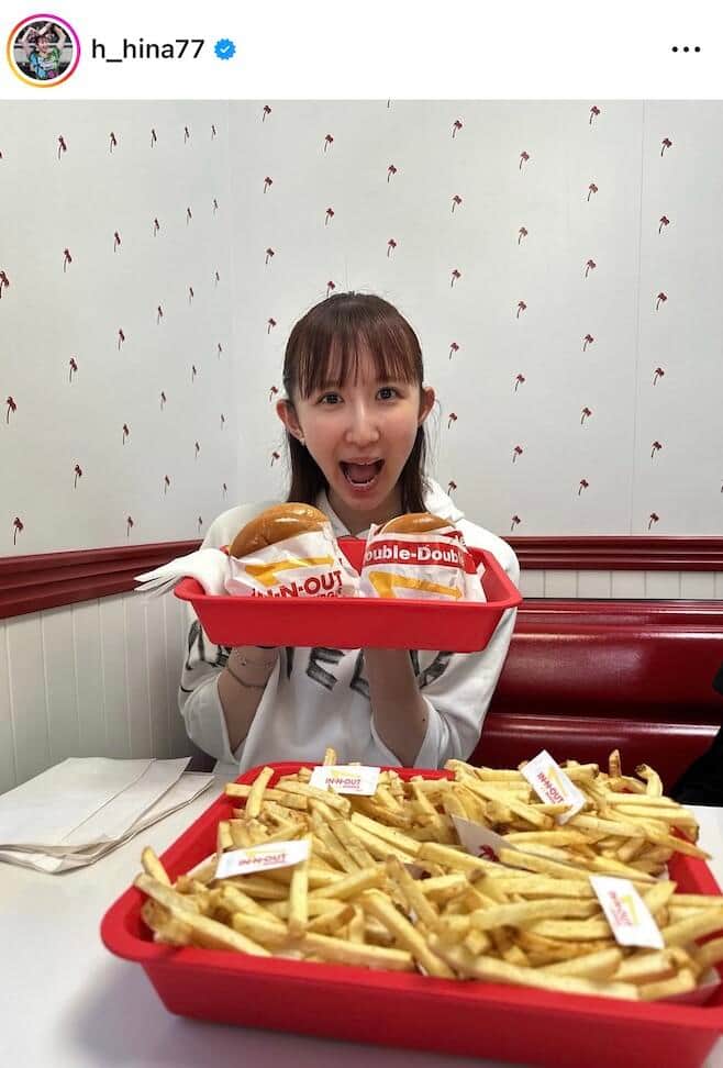 早田ひなさんのインスタグラム（＠h_hina77）より