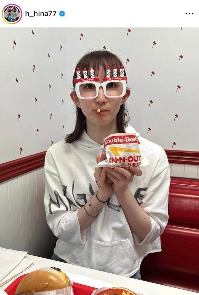 早田ひなさんのインスタグラム（＠h_hina77）より