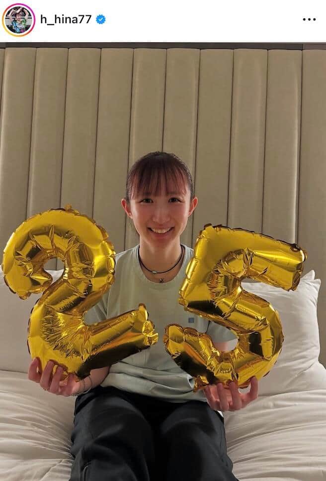 早田ひなさんのインスタグラム（＠h_hina77）より