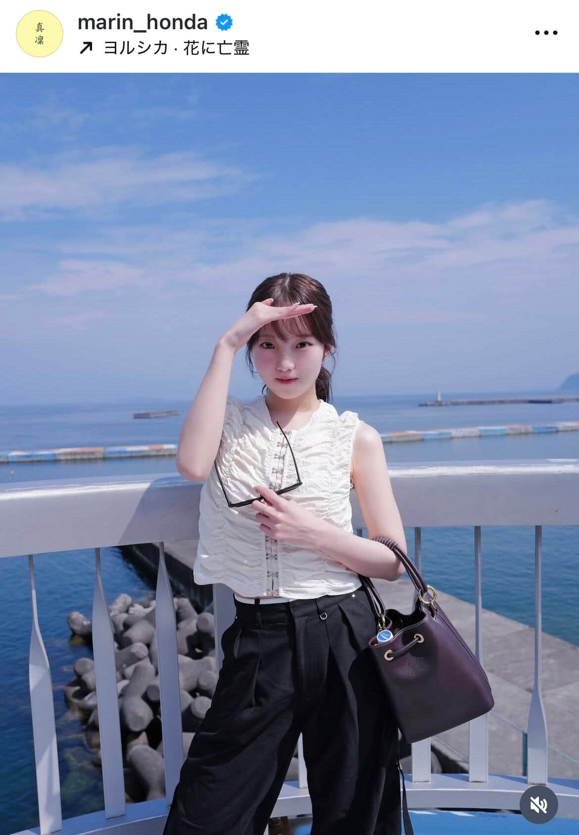 本田真凜さんのインスタグラム（＠marin_honda）より