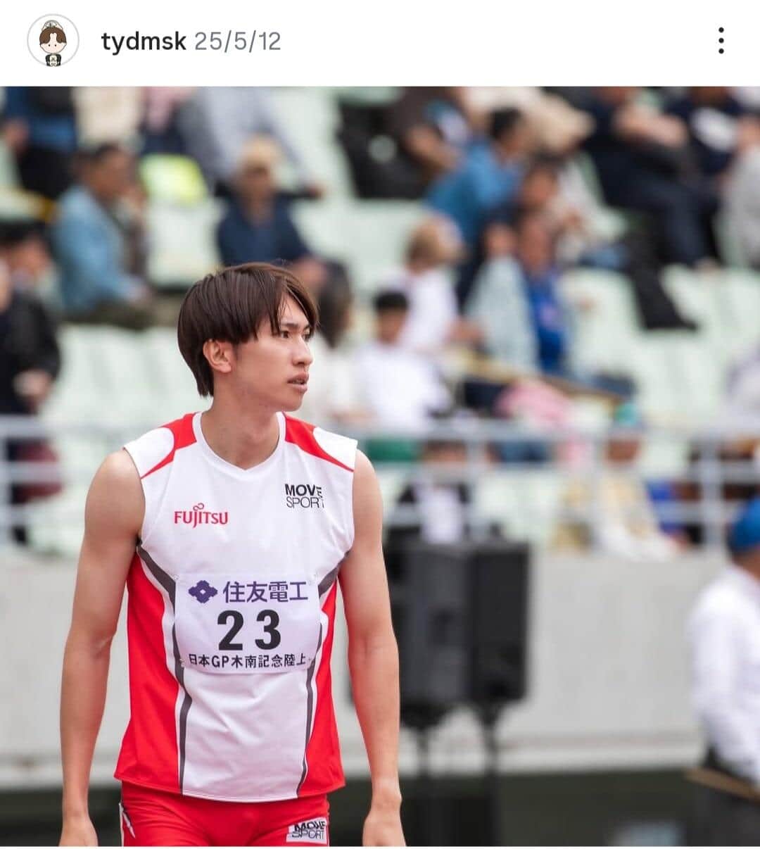 豊田将樹選手のインスタグラム（＠tydmsk）より