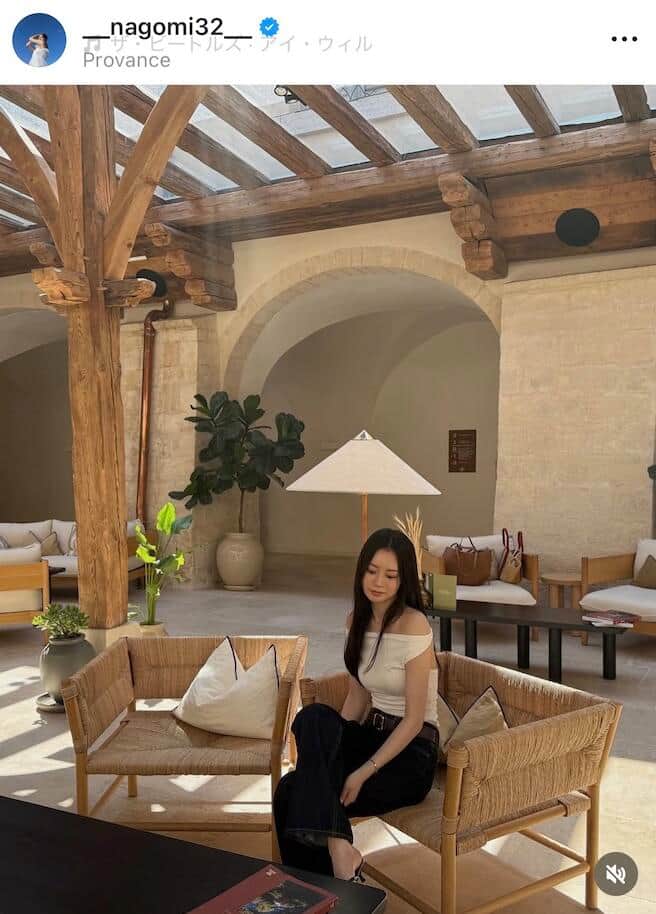 なごみさんのインスタグラム（＠__nagomi32__）より