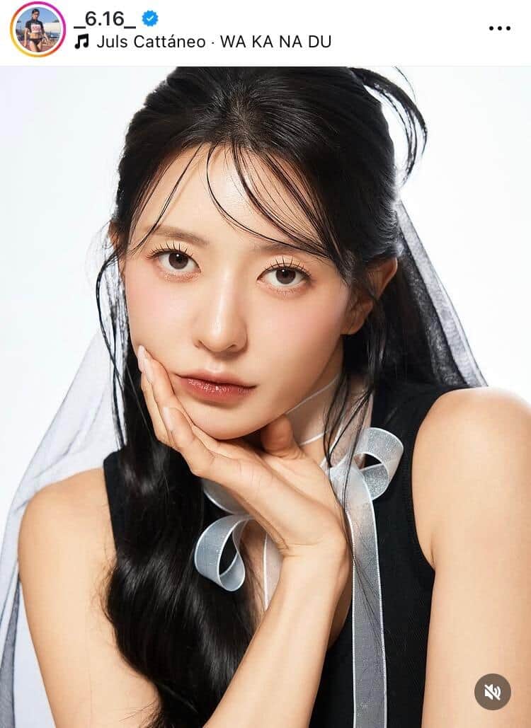 キム・ジウンさんのインスタグラム（＠_6.16_）より