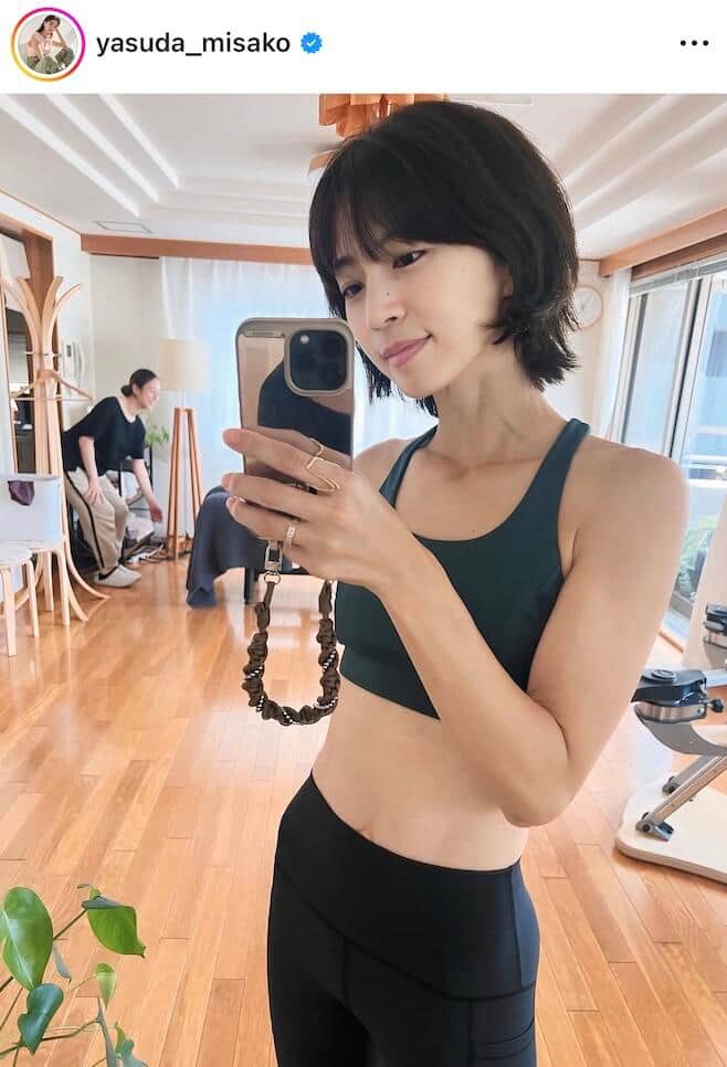 安田美沙子さんのインスタグラム（＠yasuda_misako）より