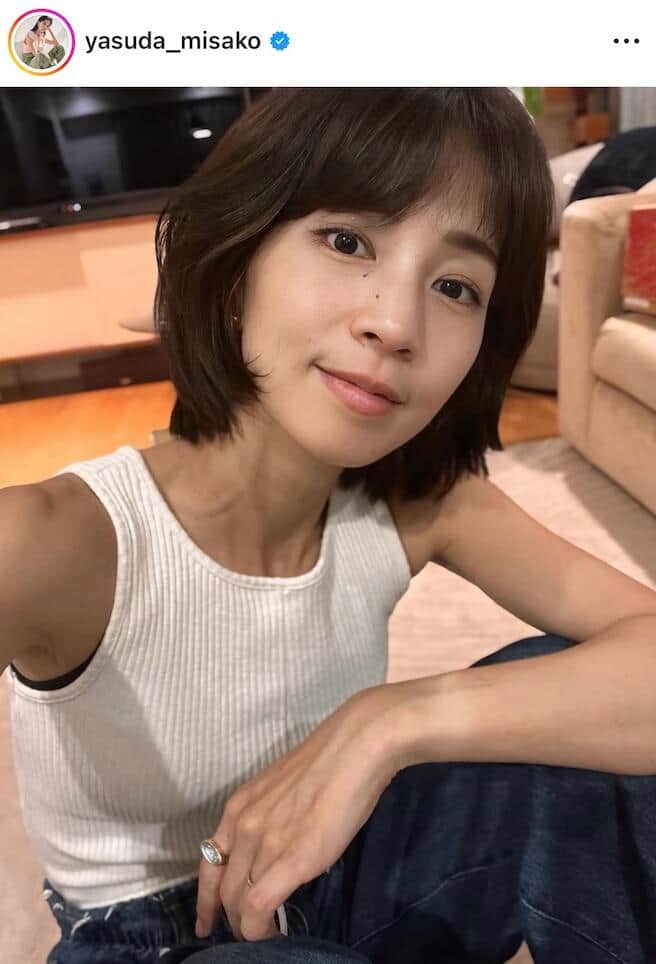 安田美沙子さんのインスタグラム（＠yasuda_misako）より