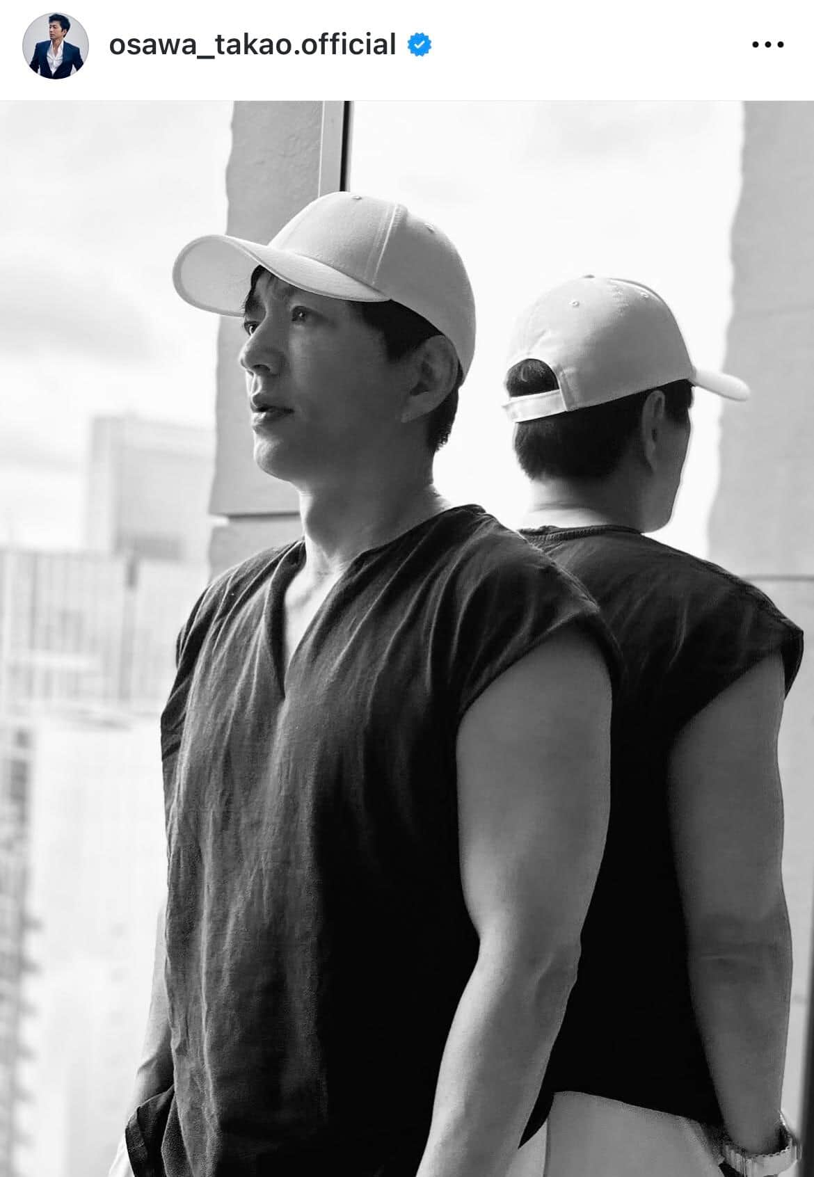 大沢たかおさんのインスタグラム（＠osawa_takao.official）より