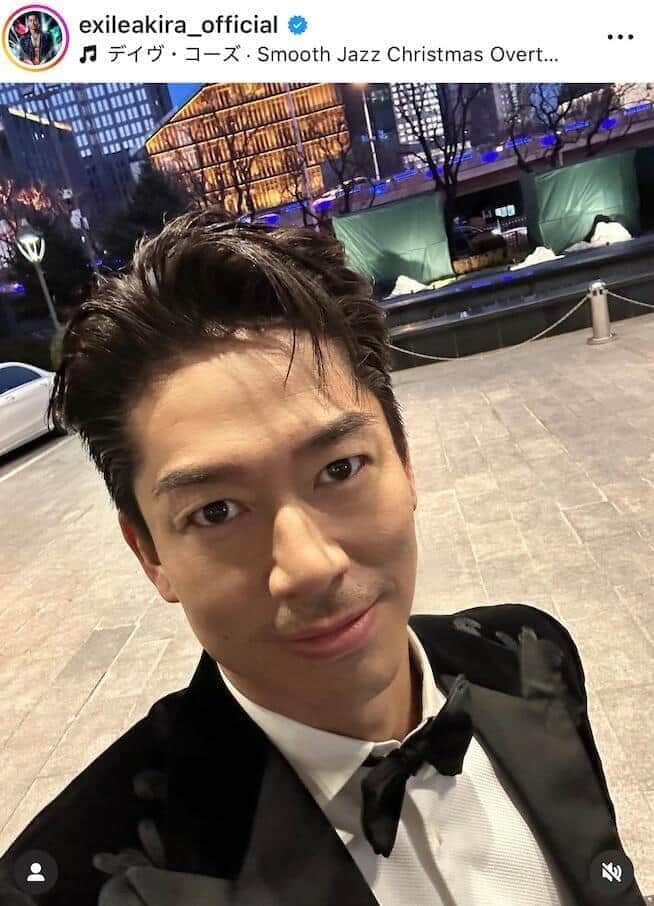 EXILE・AKIRA「イケオジすぎる」サングラス×髭×ロン毛でワイルド激変　ムキムキ二の腕も惚れぼれ