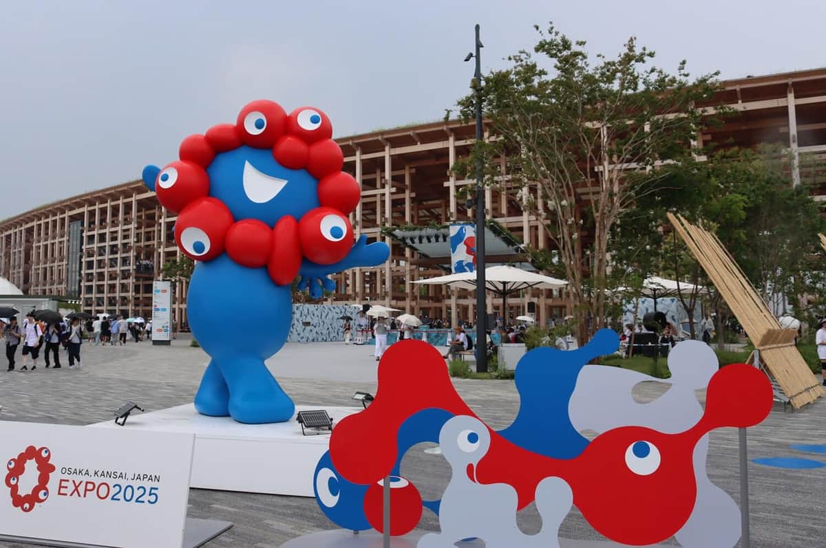 大阪・関西万博の会場（2025年7月撮影）