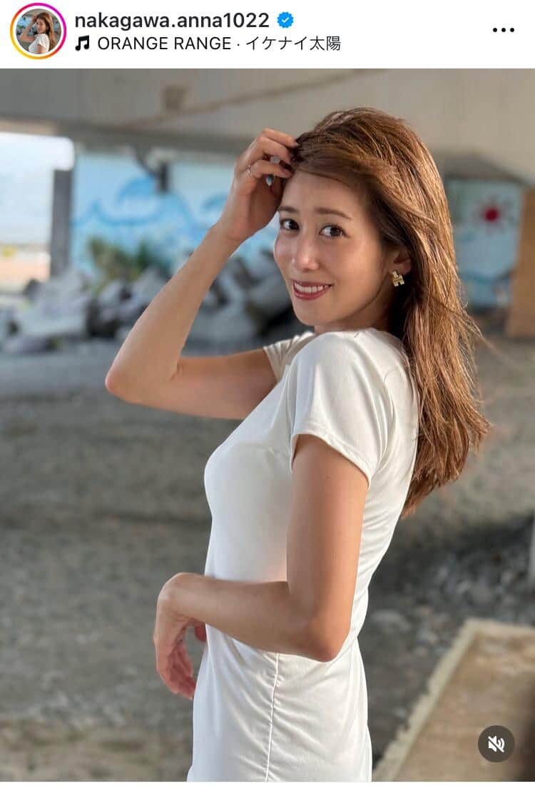 中川安奈さんのインスタグラム（＠nakagawa.anna1022）より
