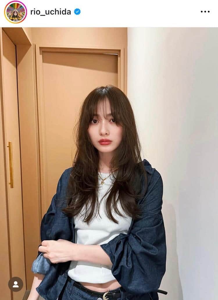 内田理央、真っ赤なドレス×赤リップの夏コーデで色気ダダ漏れ　「めちゃくちゃかわいい」大絶賛の嵐