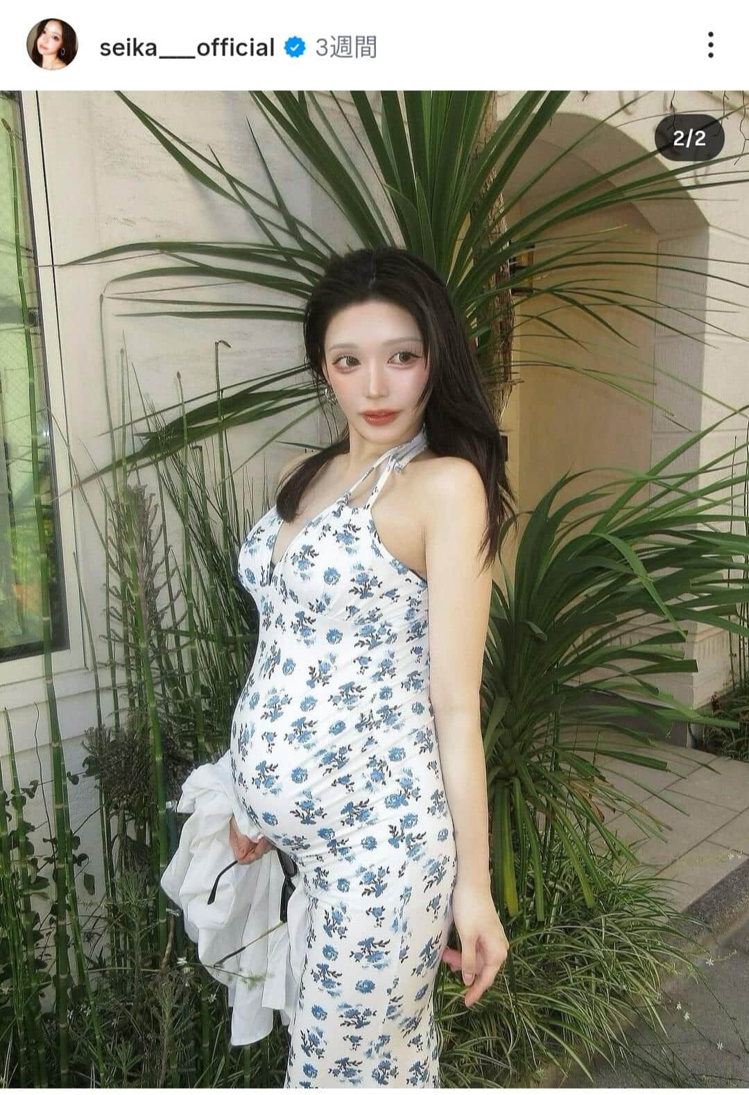 田向星華さんのインスタグラム（＠seika____official）より