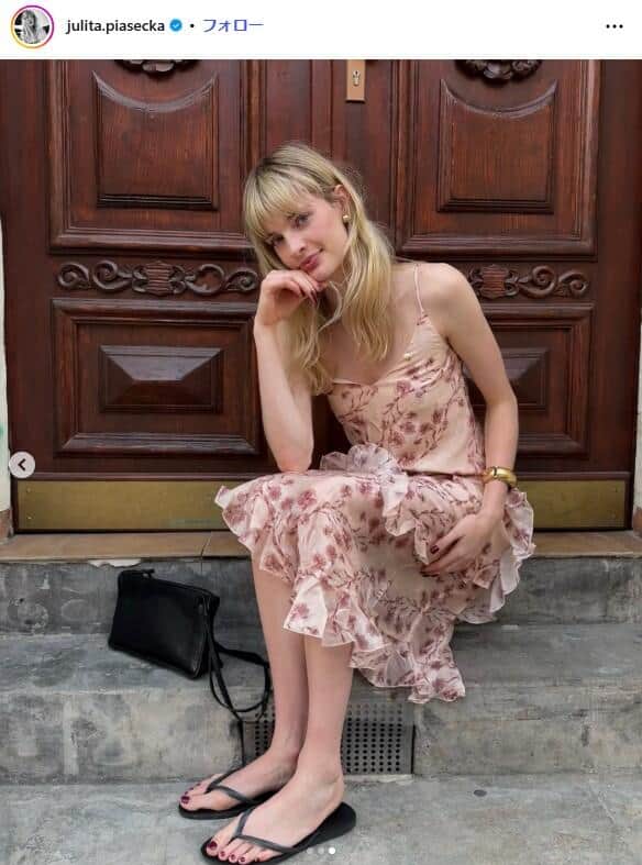 ユリタ・ピアセツカ選手のインスタグラム（＠julita.piasecka）より