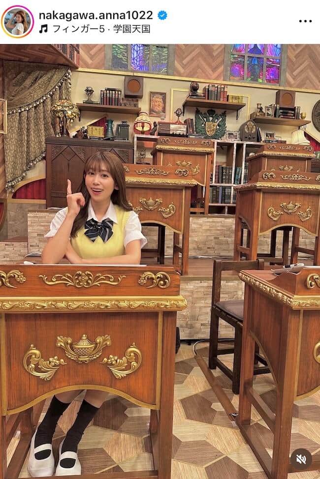 中川安奈さんのインスタグラム（＠nakagawa.anna1022）より