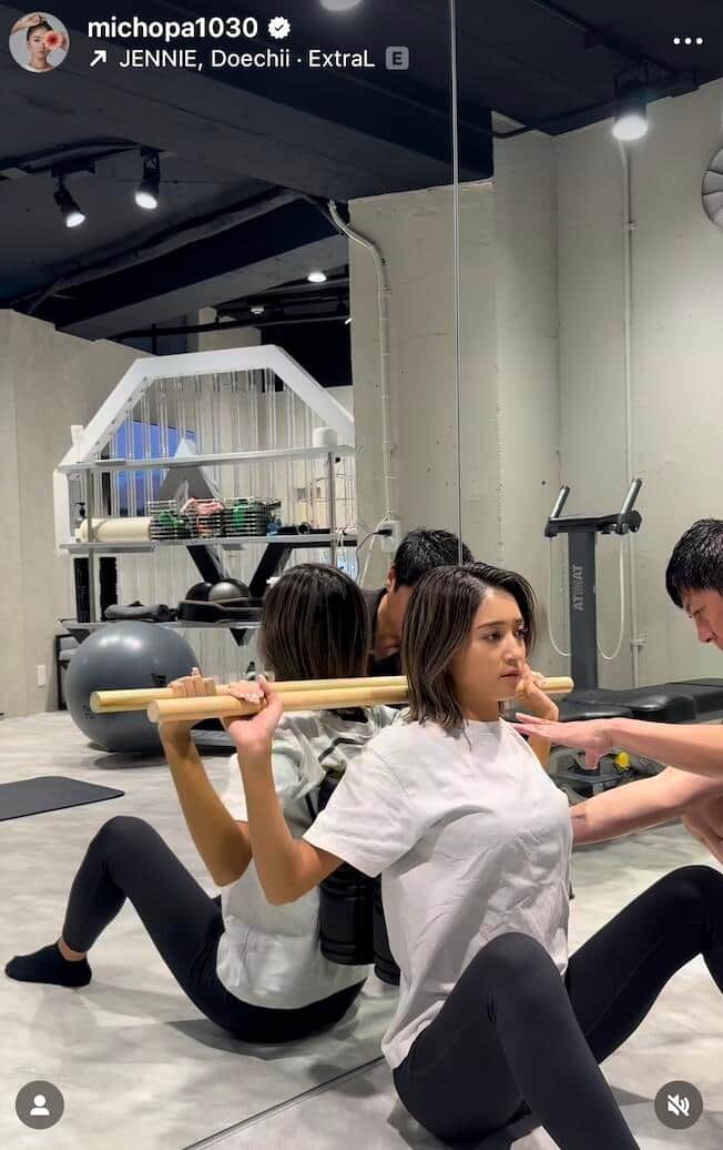 みちょぱさんのインスタグラム（＠michopa1030）より