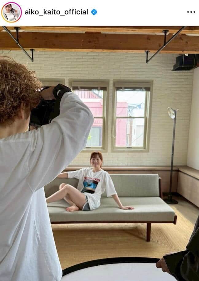 皆藤愛子さんのインスタグラム（＠aiko_kaito_official）より