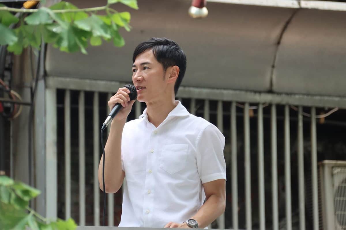 「再生の道」石丸伸二氏、代表自ら1人で街頭演説「教育を最優先」3本柱訴え　10人擁立で議席獲得目指す