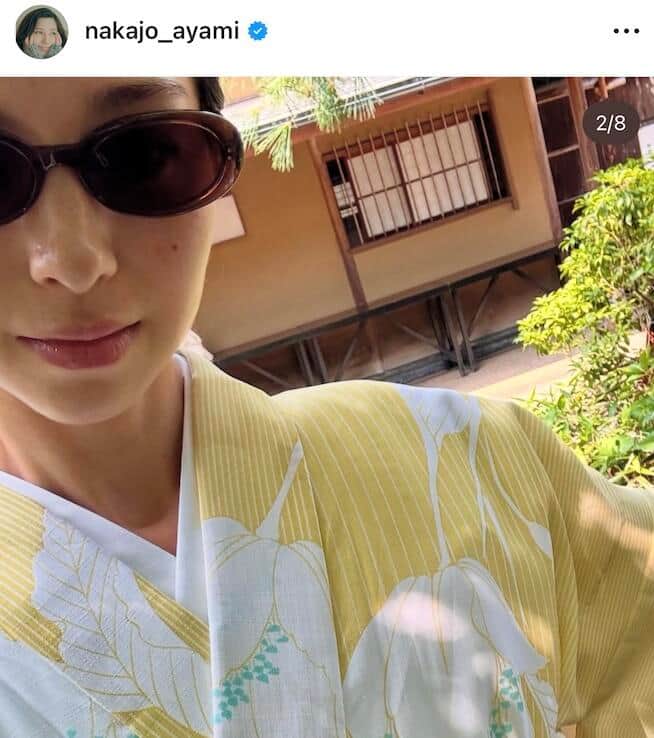 中条あやみさんのインスタグラム（＠nakajo_ayami）より