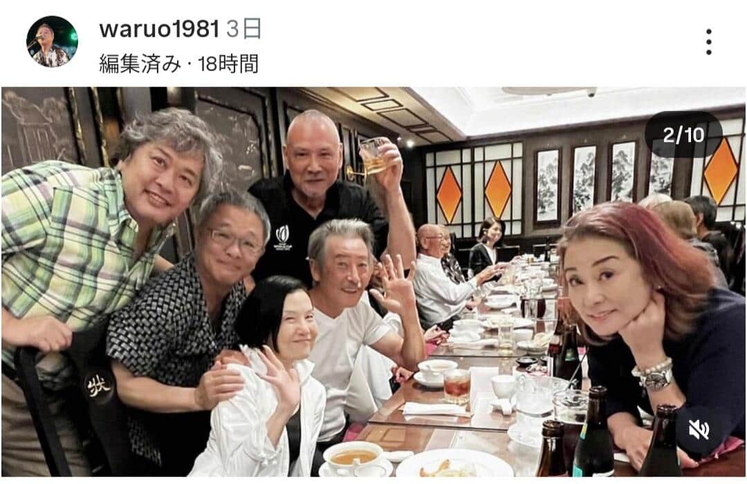 西山浩司さんのインスタグラム（＠waruo1981）より